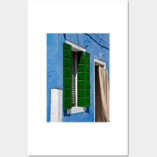 Green Shutters Posters and Art